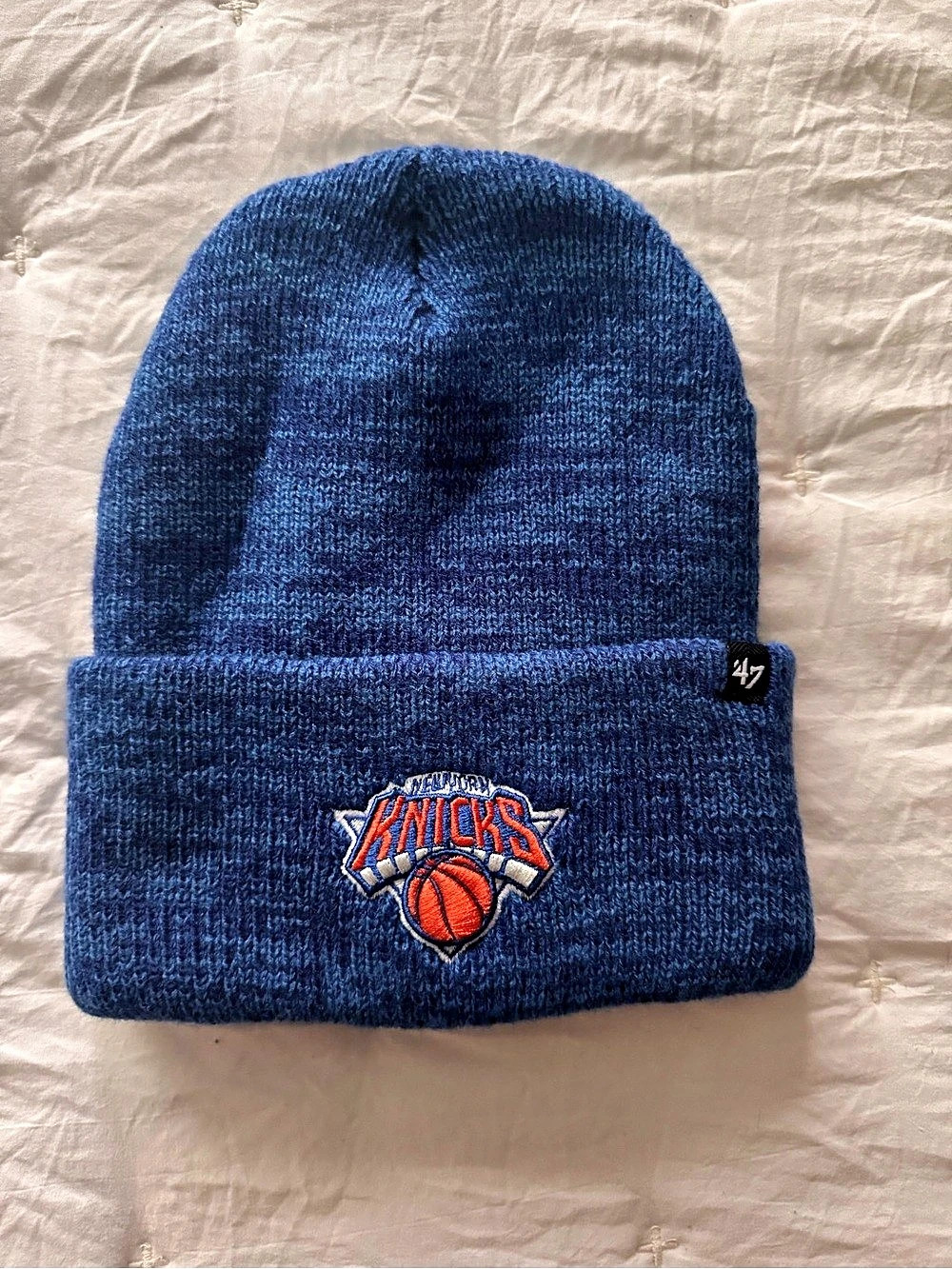 New York Knicks Fracture '47 Knit Beanie